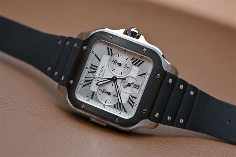 santos cartier chronograph.